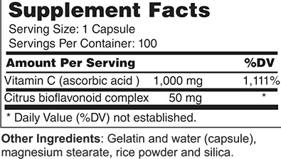 Vitamin C 1000 mg with Bioflavonoid Complex