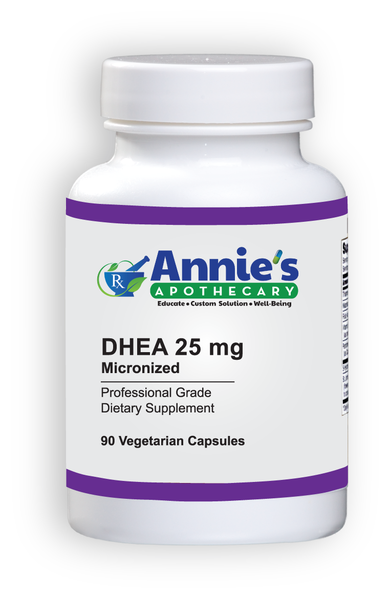 Annie's DHEA 25mg Label Front